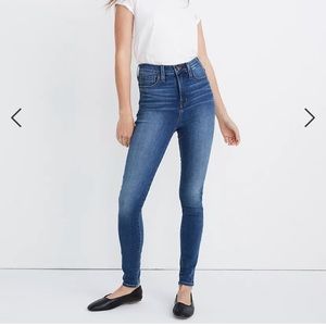 Madewell  11” high rise roadtripper denim pants